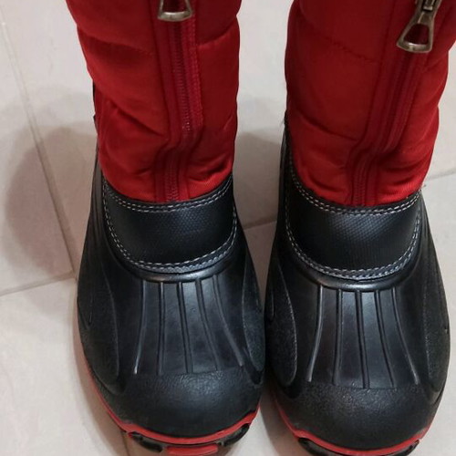 Olang children's boots like new, size 33-34, blue and red