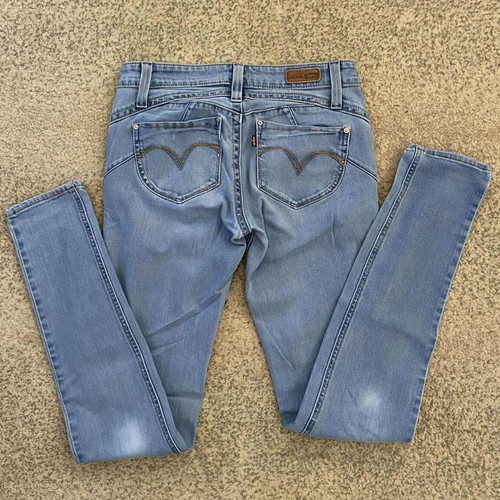 Levi's Skinny Jeans High Waist Blue Women’s Like New