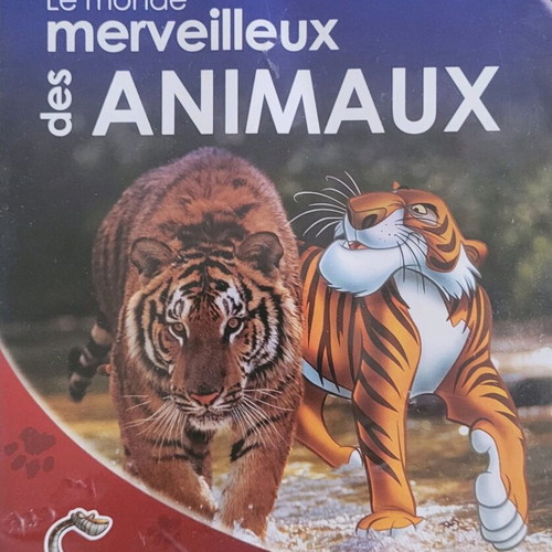 Disney Le Monde Merveilleux Des Animaux DVD used, n°4 tigres & serpents in French