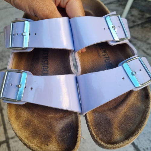 Birkenstock σαγιονάρες μεταχειρισμένες, μέγεθος 37, ροζ