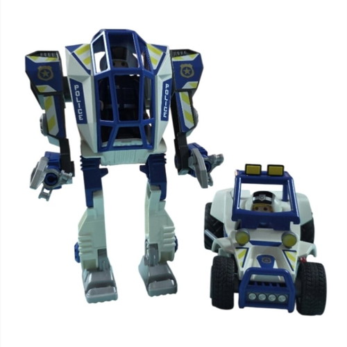 Playmobil 70571 Police Robot and Buggy set