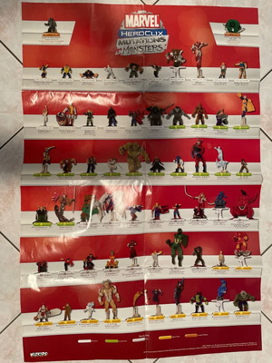 Marvel Heroclix poster large