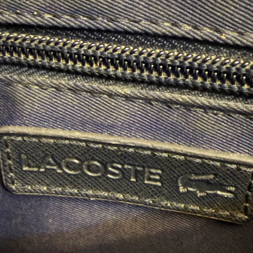 Lacoste bag like new, black