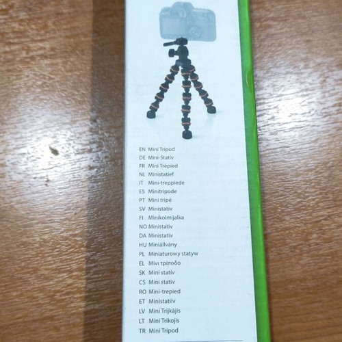 Mini camera tripod new in original packaging