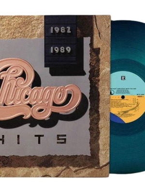 Chicago Greatest Hits 1982-1989 Sea-Blue Vinyl LP brand new