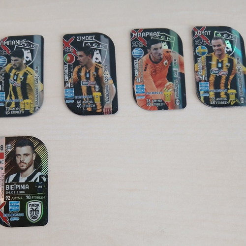 Greek Super League 2018-2019 Football Tags set