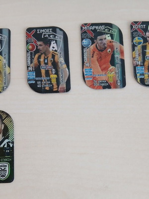 Greek Super League 2018-2019 Football Tags set