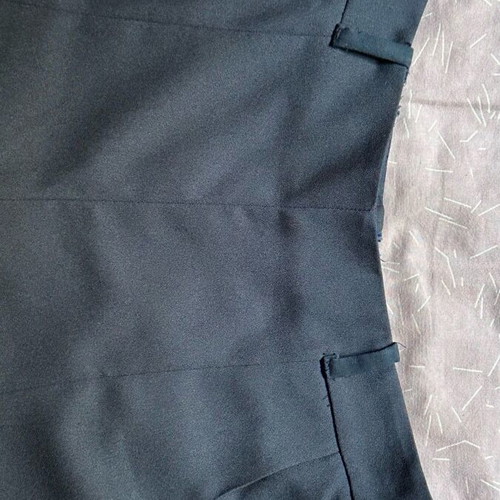 Zip culottes like new, size M, blue