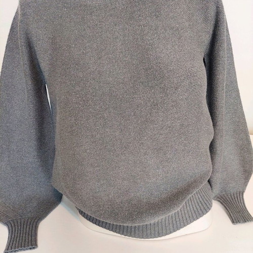 Marella knitted women's sweater small grey like new