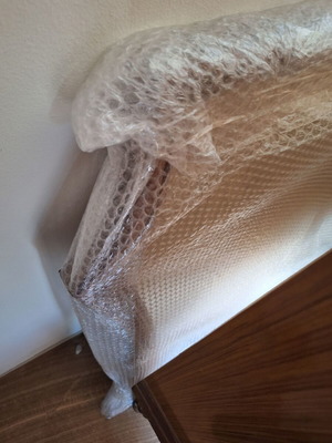 Καθρέπτης μεγάλος vintage κλασσικός χειροποίητος 1960 από καρυδιά σαν καινούργιος