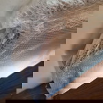 Καθρέπτης μεγάλος vintage κλασσικός χειροποίητος 1960 από καρυδιά σαν καινούργιος