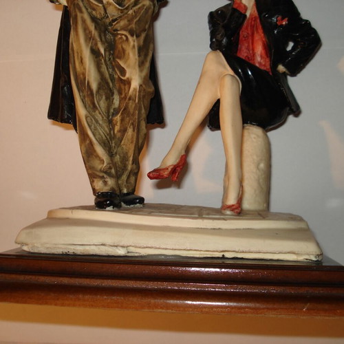 Figurines couple used, 28cm, 1500g