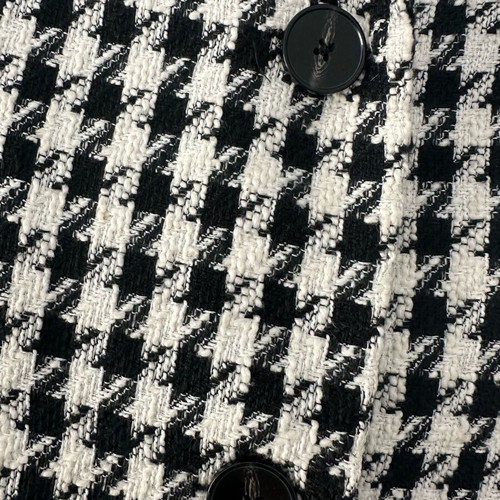 Stradivarius Blazer like new with classic houndstooth print