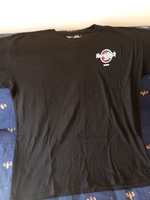 Hard Rock Cafe Dubai T-shirt new, size 2XL, black