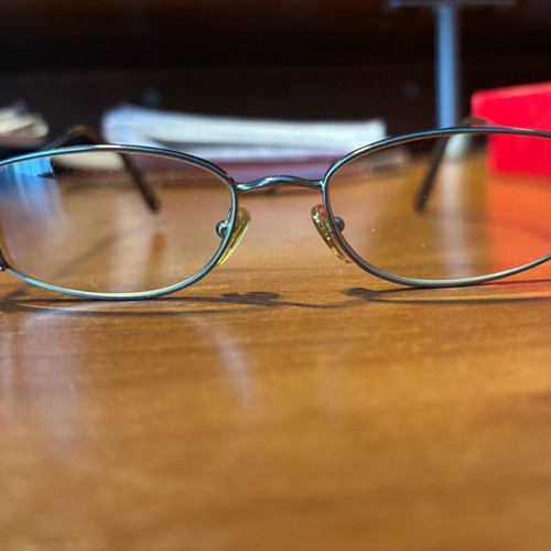 Salvatore Ferragamo Women's Eyeglasses like new, silver