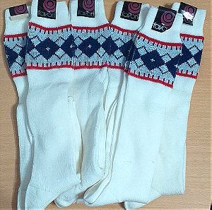 6 ζευγάρια vintage κάλτσες