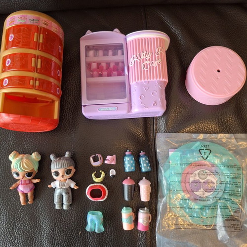 LOL Dolls collection used, mini and larger heads