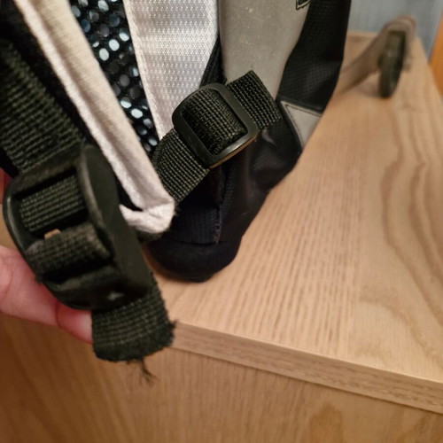 Used POLO school bag with 3 main compartments and insulated material