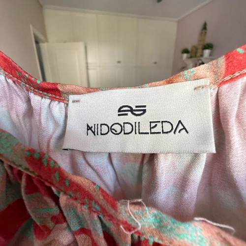 Nidodileda maxi dress like new, 100% viscose with side ties
