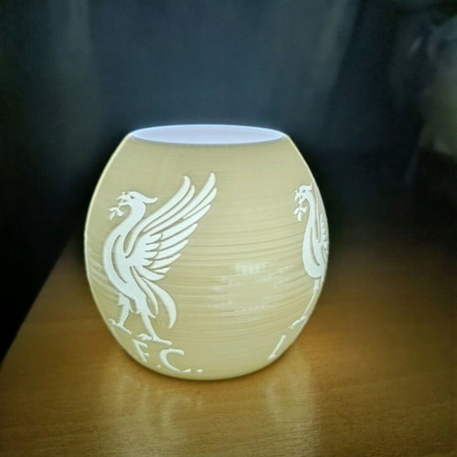 Liverpool F.C. collectible lantern new with led tealight