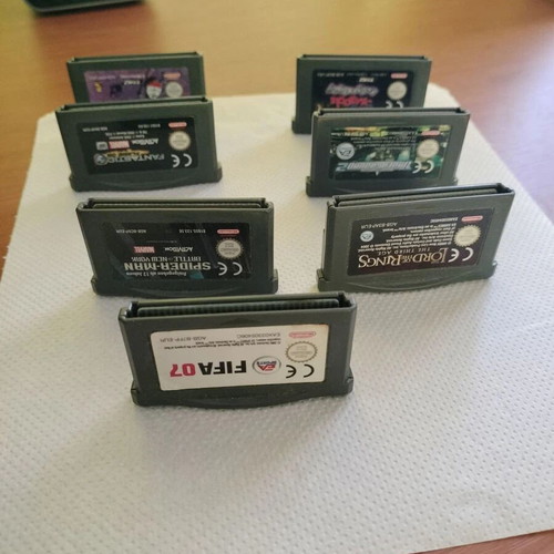 Nintendo Game Boy Advance 7 games used, fully functional