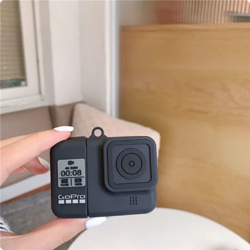 Airpods cases with camera design for models 1, 2, Pro 1, 2, 3