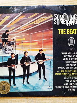 Δίσκος βινυλίου Beatles Something New 1964, σπάνια γερμανική έκδοση, rock