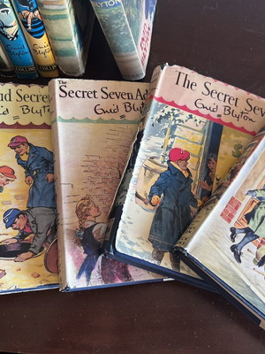 Enid Blyton Vintage Book Collection, 12 English Editions 1950s-1960s