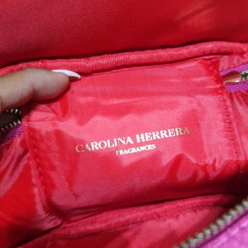 Carolina Herrera Set Bag and Sandal Ruby Perfume New 5 ml