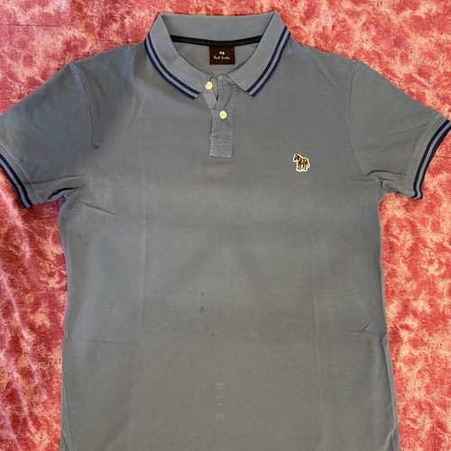 Paul Smith polo shirt large like new, slim fit, blue