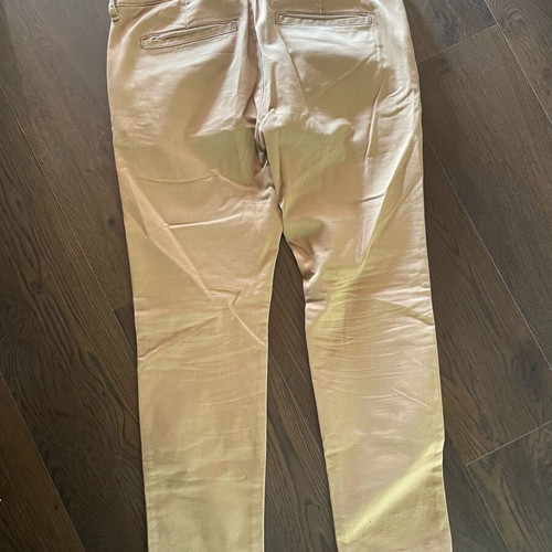 Hollister pants beige size 32 like new, men's