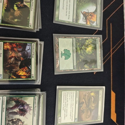 Magic the Gathering M13 Green Collection like new, near mint