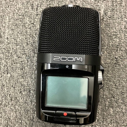 Zoom H2N Handy Recorder with Rode Lav Go microphone used