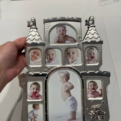 Castle photo frame with 9 openings new