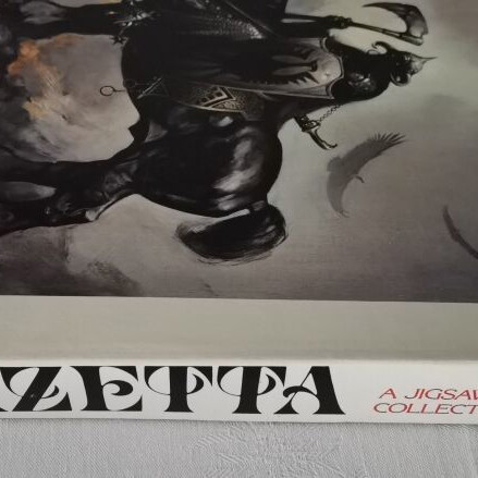 Death Dealer Frazetta puzzle used, 551 pieces