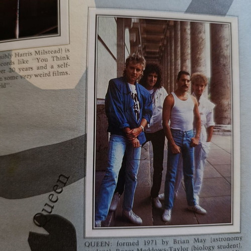 Panini Album Smash Hits 1985 Used Sticker Collection