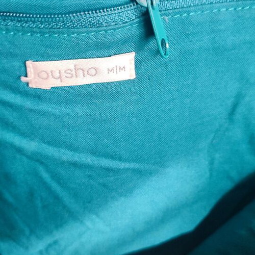 Oysho fabric tote bag like new, multicolored