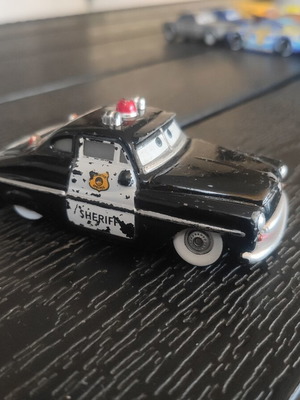 Disney Cars Sheriff 1:55 scale used toy car