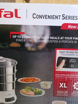 Tefal Convenient Series Deluxe ατμομάγειρας 9lt 900W καινούργιο
