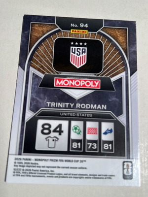 Panini FIFA World Cup 2026 συλλεκτικές κάρτες, πακέτο 13
