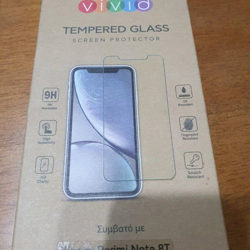 Xiaomi Redmi Note 8T screen protector unused
