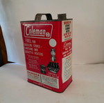 Coleman metal container used