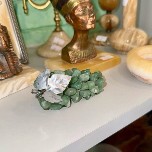Decorative grape cluster with semi-precious stones like new