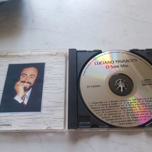 Luciano Pavarotti O Sole Mio CD like new