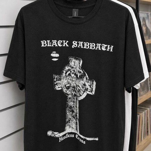 Black Sabbath Headless Cross T-shirt, large size