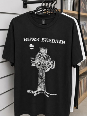 Black Sabbath Headless Cross T-shirt, large size