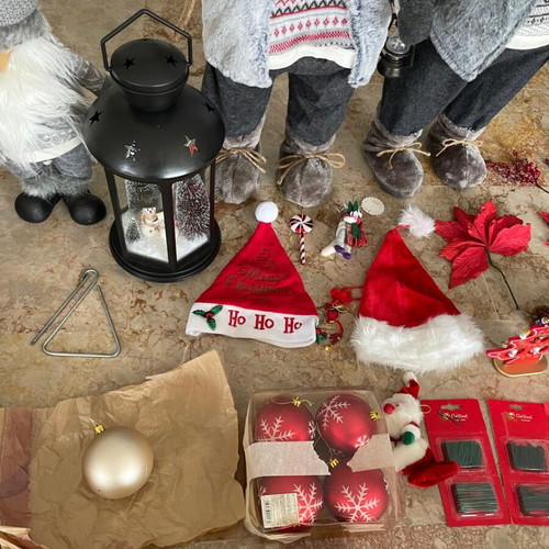 Christmas items used, all together