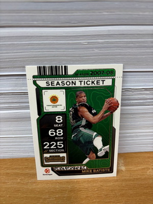 Season Ticket 2025-26 Euroleague Contenders Mike Batiste καινούργιο