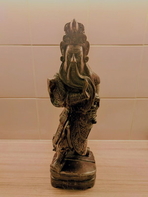 Wooden Chinese Sculpture 19th Century used, hand carved
