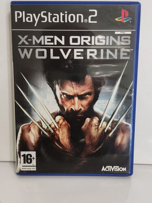 X-Men Origins Wolverine PS2 game like new